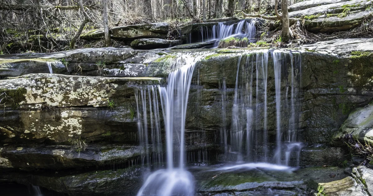 Burden Falls Shawnee Waterfall