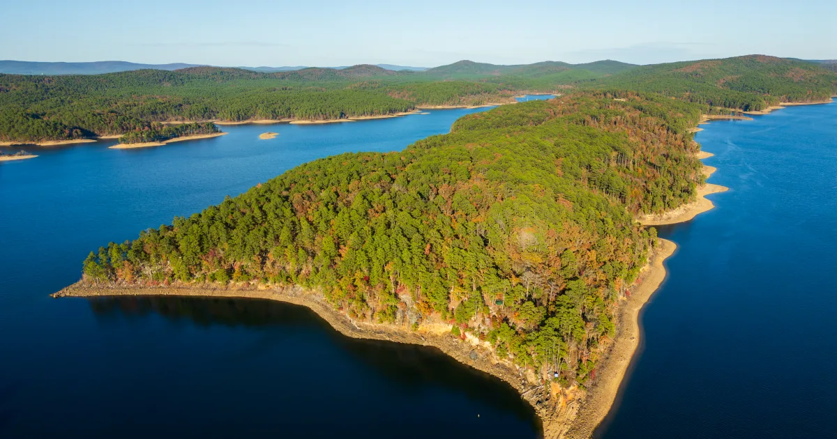 Lake Ouachita State Park Caddo Trail