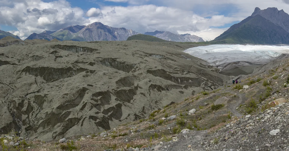 Kennicott Glacier Moraine Walk