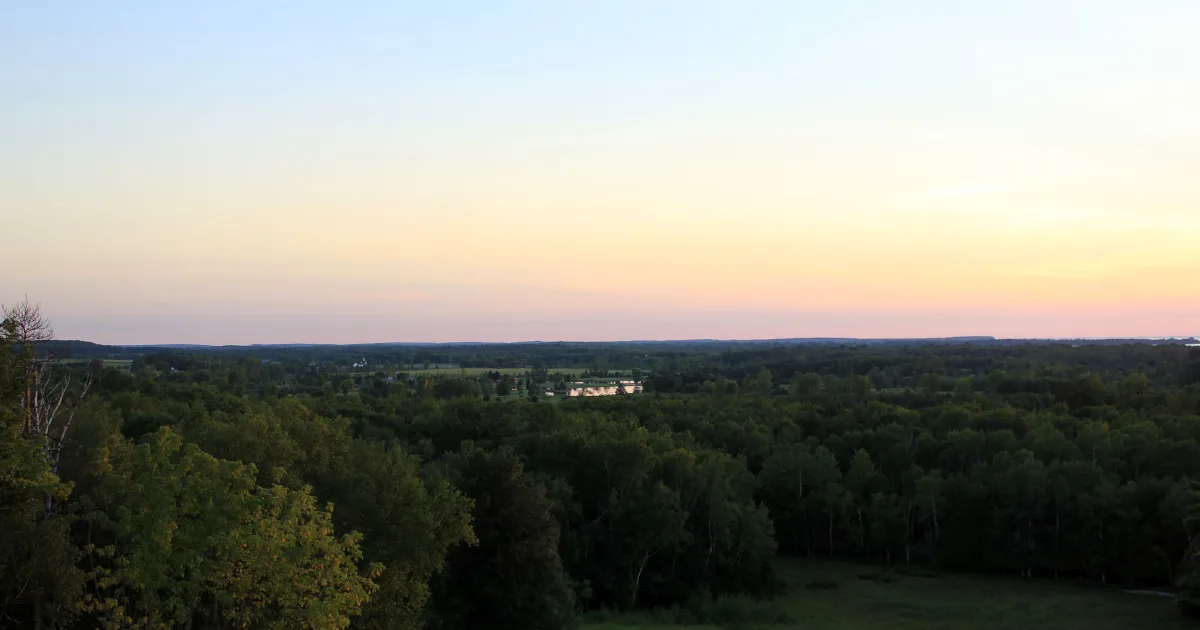 Peninsula State Park: Sunset Trail — Fish Creek, Wisconsin