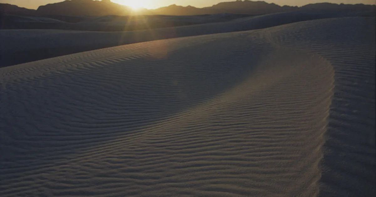 White Sands: Alkali Flat Trail — Alamogordo, New Mexico